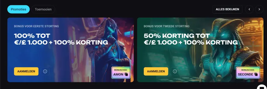 Amonbet uitbetaling